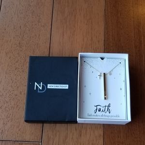 NIB Faith necklace